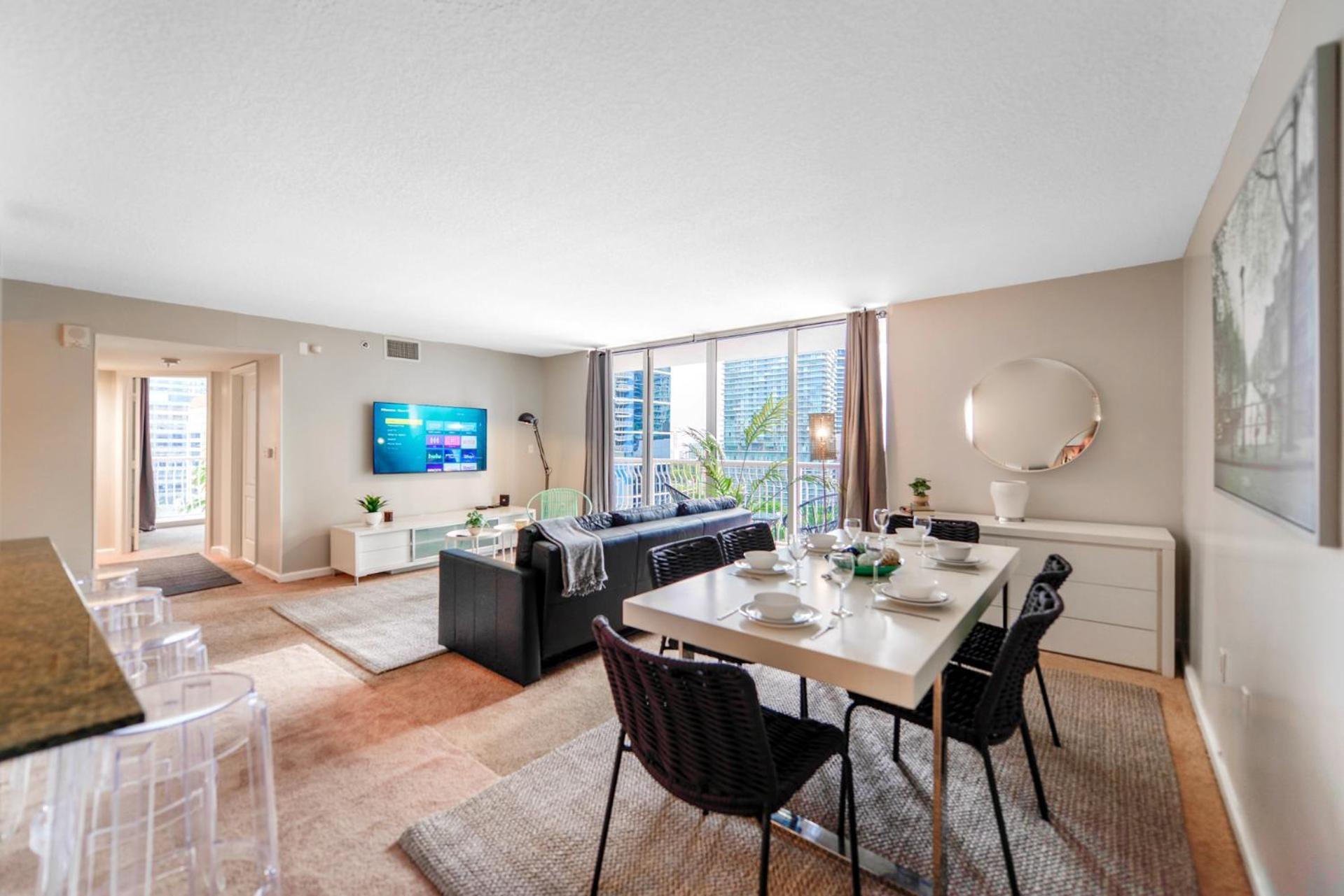 Prime Brickell Condo With Stunning Views ميامي المظهر الخارجي الصورة